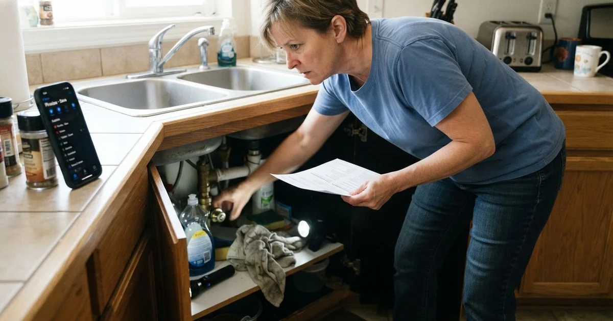 What to do before the plumber arrives: an emergency checklist
